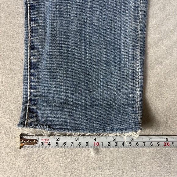 AG Adriano Goldschmied The Nolan Ankle Jeans 26R Relaxed Slim Ankle Distressed - Picture 10 of 12